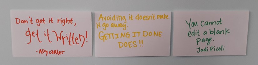 Don't get it right, get it written